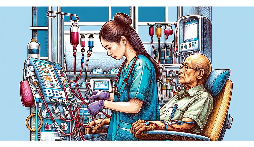 Can you explain the importance of attention to detail in monitoring dialysis patients?