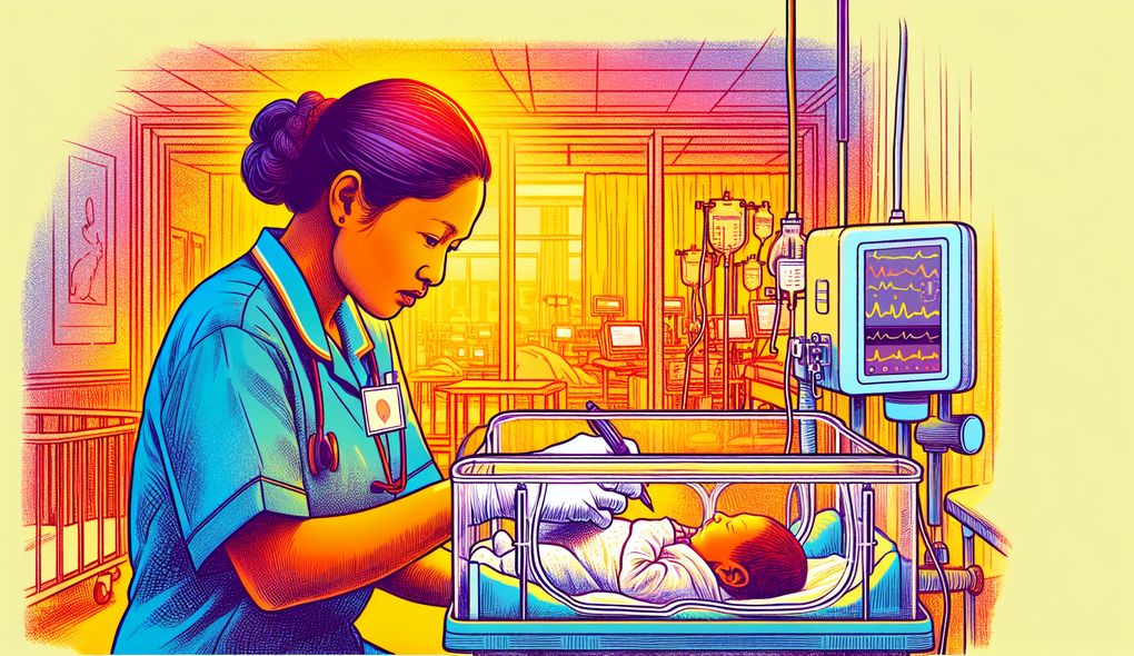 How do you maintain a professional and empathetic approach when dealing with difficult situations in neonatal care?