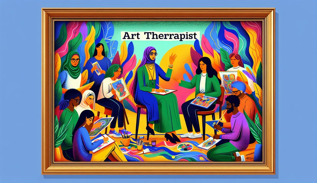 Tell us about your experience in conducting art therapy sessions. What art mediums do you usually use?